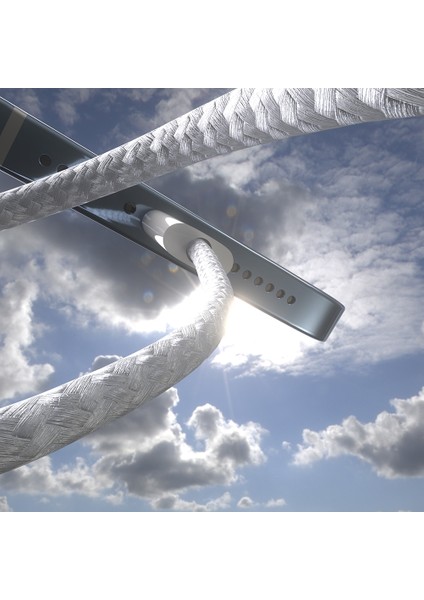 LC526 Type-C To Type-C Akıllı Çip Koruma Özellikli Data ve Şarj Kablosu 60W 1.2m Beyaz fırsatları