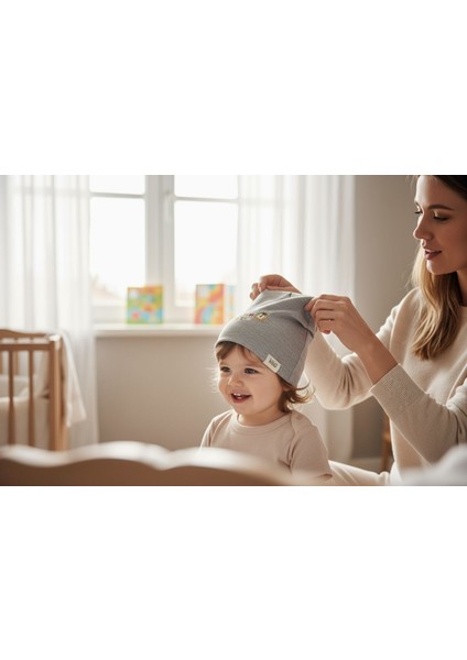 Erkek Bebek ve Çocuk Penye Bere modelleri