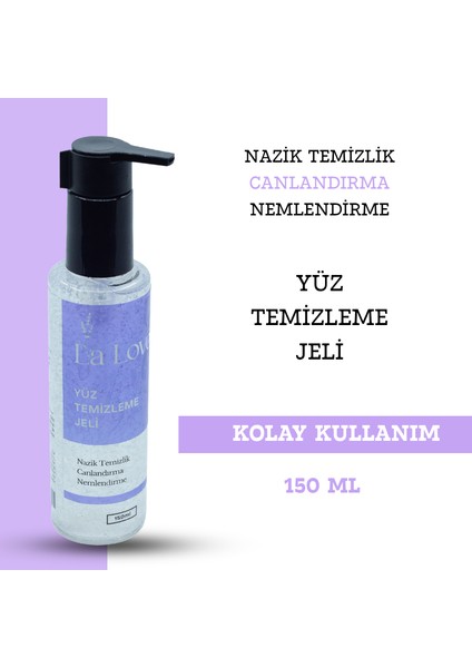 Yüz Temizleme Jeli - 150 ml - Canlandırma ve Nemlendirme