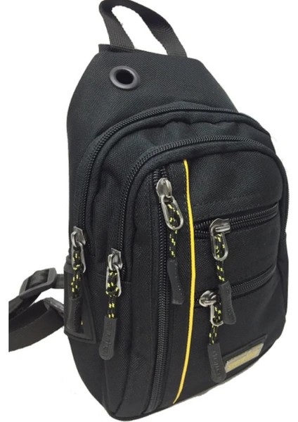 Seventeen - Tek Omuz Askılı Krinkle Sırt - Göğüs Çantası - Body Bag - 4925