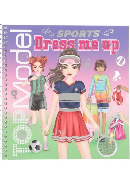 Topmodel Dress Me Up Sporty – Spor Temalı Giydirme ve Tasarım Defteri (Stickerlı Moda Kitabı) fiyatları