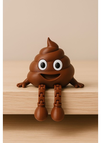 4'lü Eğlenceli Banyo Dekoratif Figür Seti /tuvalet Kağıdı, Kaka Emojisi, Çöp Kovası, Klozet Aksesuar fiyatları