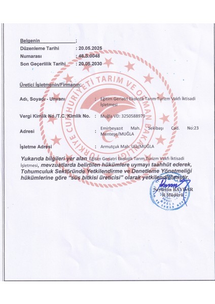 Izmir Bilyalı Kekik (Origanum Onites) fırsatları