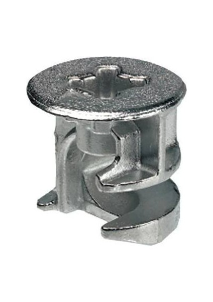 Minifix Gövde 15X12MM - Mobilya Dolap Birleştirme Bağlantı Vidası 10 Adet