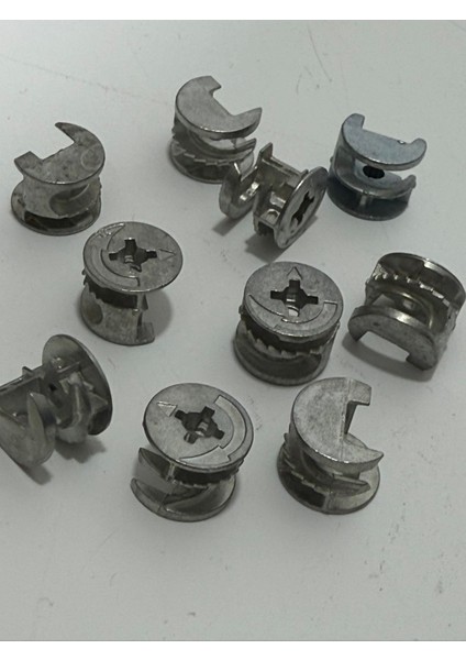 Minifix Gövde 15X12MM - Mobilya Dolap Birleştirme Bağlantı Vidası 10 Adet fırsatları