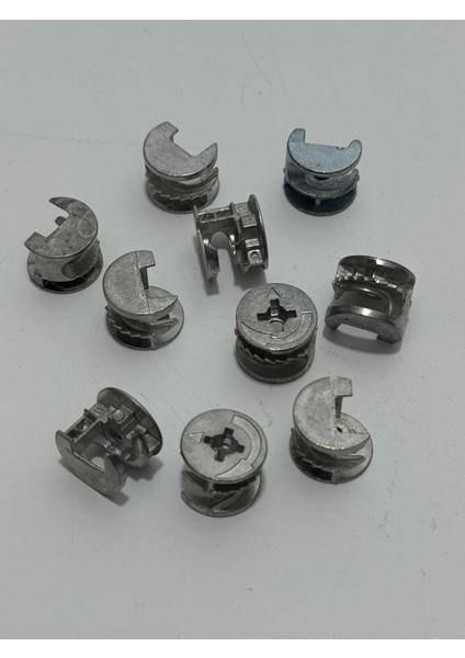 Minifix Gövde 15X12MM - Mobilya Dolap Birleştirme Bağlantı Vidası 10 Adet indirimleri
