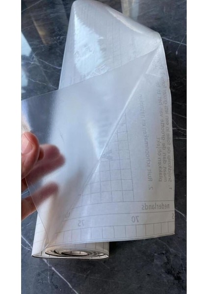 Bien Exclusive (50CM x 2mt), 1 M² cm Şeffaf Buzlu Cam Premium Yapışkanlı Kaplama Pvc Folyo F-02 fırsatları