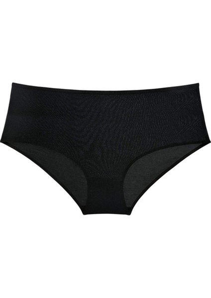 3 Adet Kadın Yüksek Bel Bato Külot Siyah Beyaz Krem indirimleri