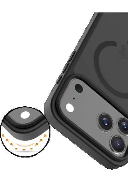 Bfs Apple iPhone 17 Pro Jota Magsafe Kapak - Siyah fiyatları