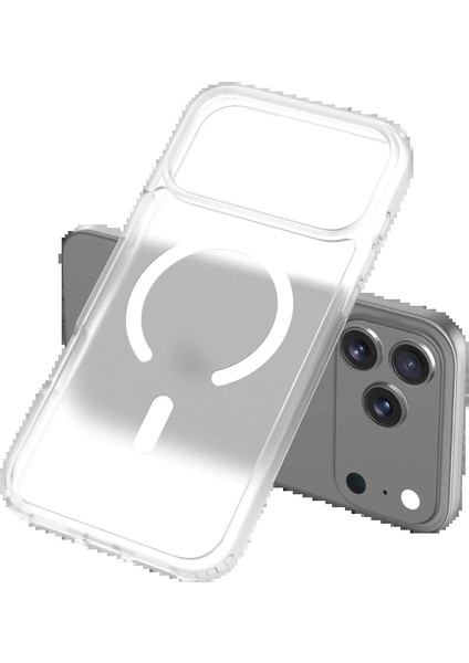 Bfs Apple iPhone 17 Pro Max Jota Magsafe Kapak - Şeffaf modelleri