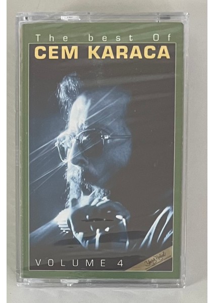 Cem Karaca Volume 4 The Best Of Cem Karaca Kaset (Jelatinli Sıfır Orijinal Dönem Baskı Kaset)