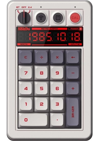 Retro 18 N Edition Kablosuz Mekanik Numpad, Hesap Makinesi Modu, Windows ve Android Uyumlu fiyatları