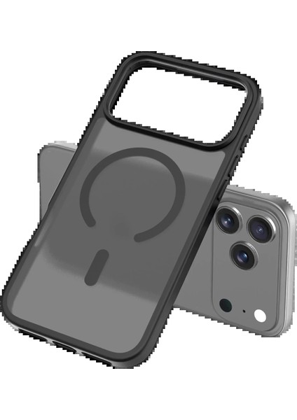 Bfs Apple iPhone 17 Pro Max Jota Magsafe Kapak - Siyah modelleri