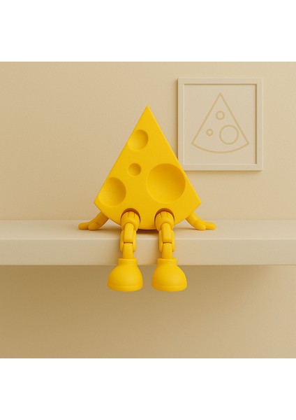 - Sevimli Fast Food Köşesi 3’lü Biblo Seti - Hamburger - Patates Kızartması - Peynir - Dekoratif Obje modelleri