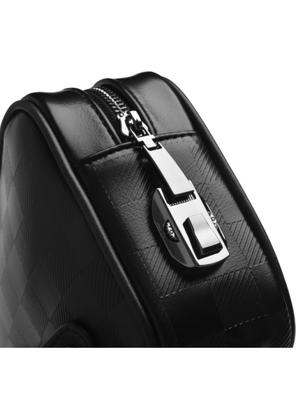 Phantom Serisi Numerik Kilitli Yandan Fermuarlı Taşınabilir Mobil Aksesuar Çantası Siyah modelleri