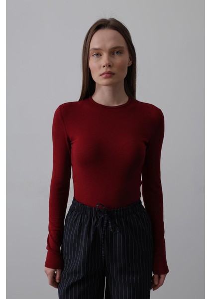 Uzun Kollu Bisiklet Yaka Badi/atlet