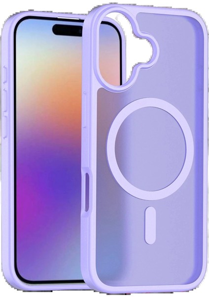Bfs Apple iPhone 17 Jota Magsafe Kapak - Lila