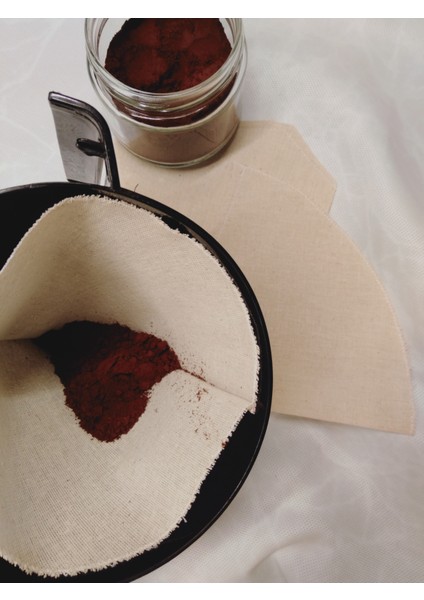 Sürdürülebilir Bez Kahve Filtresi 2 Adet