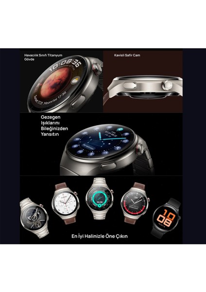 Watch 4 Pro Akıllı Saat (Distribütör Garantili)