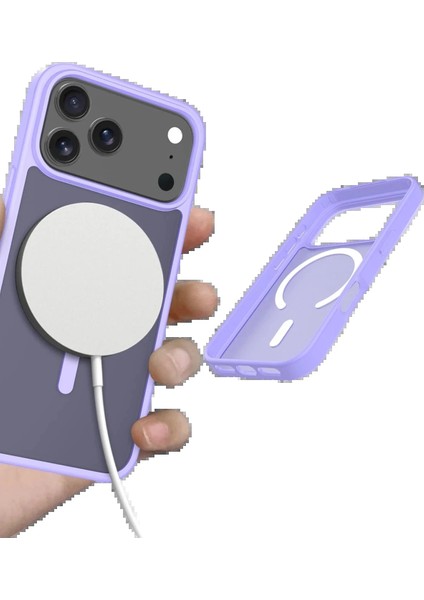 Bfs Apple iPhone 17 Pro Max Jota Magsafe Kapak - Lila fırsatları