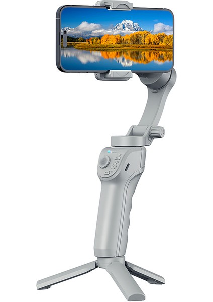 WI-SE017 3-Axis Yapay Zeka Destekli Çok Fonksiyonlu El Tipi Gimbal Stabilizatör Beyaz fiyatları