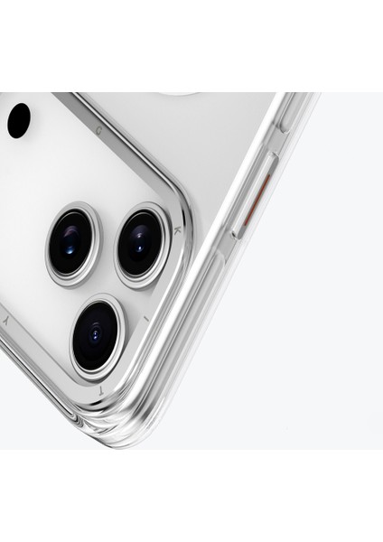 iPhone 17 Pro Max Uyumlu Kılıf M-Safe Özellikli Şeffaf Youngkit Crystal Shield Serisi Kapak Şeffaf fırsatları