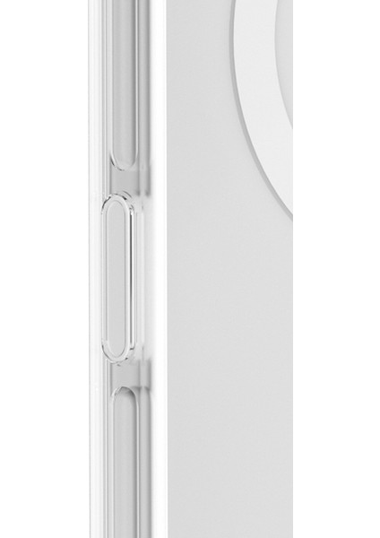 iPhone 17 Pro Max Uyumlu Kılıf M-Safe Özellikli Şeffaf Youngkit Crystal Shield Serisi Kapak Şeffaf