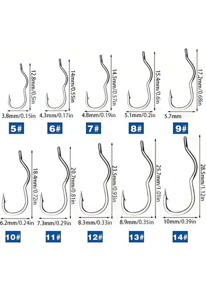 30 Adet 8 Numara,automatic Flip Fishhook,flip Iğne modelleri