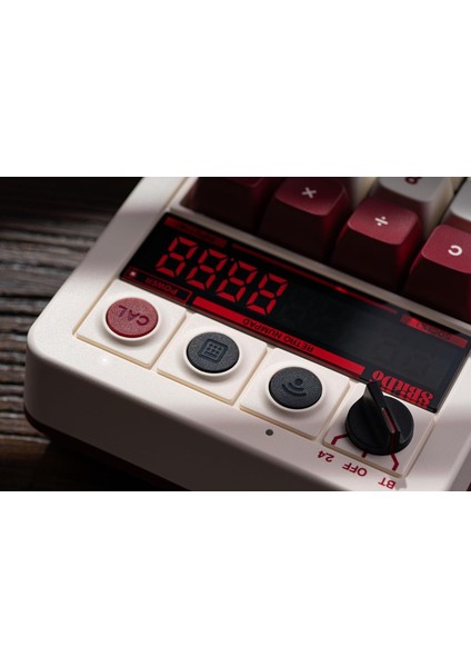 Retro 18 Fami Edition Kablosuz Mekanik Numpad, Hesap Makinesi Modu, Windows ve Android Uyumlu modelleri