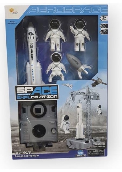 Duman Astronotlu Fırlatmalı Uzay Mekiği Kutulu DMNT080