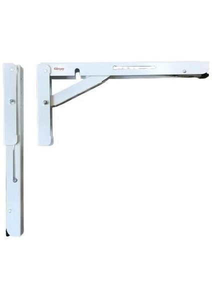 Masa Konsolu Mandallı Beyaz 40 cm