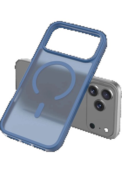 Bfs Apple iPhone 17 Pro Jota Magsafe Kapak - Lacivert modelleri