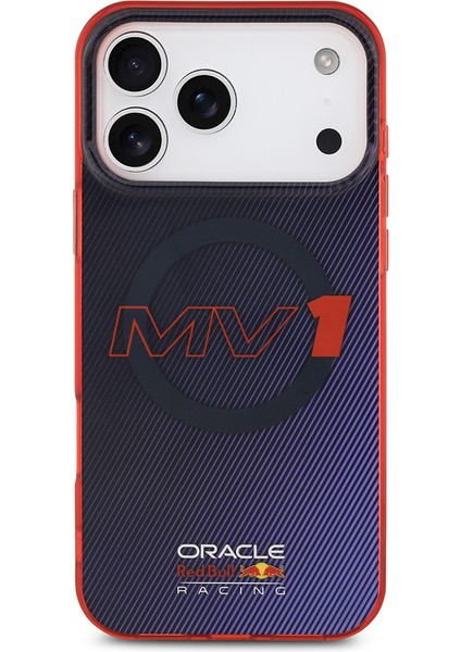 iPhone 17 Pro Max Kılıf Redbull Lisanslı M-Safeli Çift Katmanlı Çizgi Desen Sert Pc Mv Kapak Laciver modelleri