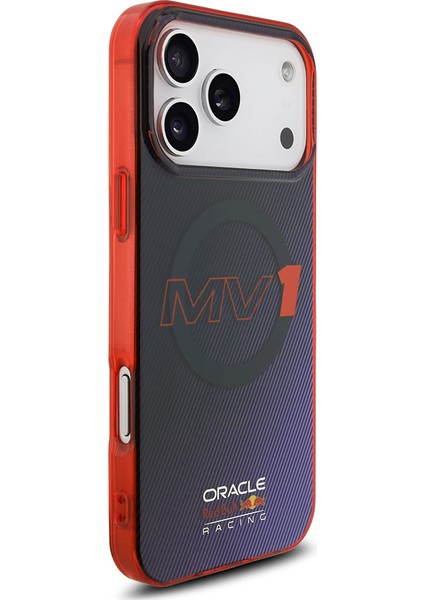 iPhone 17 Pro Max Kılıf Redbull Lisanslı M-Safeli Çift Katmanlı Çizgi Desen Sert Pc Mv Kapak Laciver fırsatları