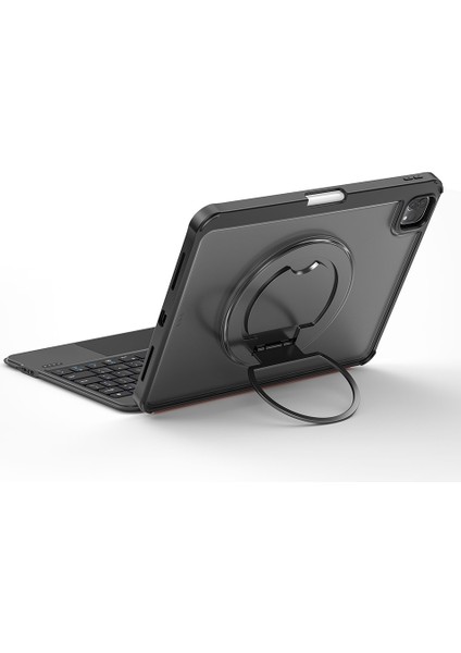 iPad Pro 12.9 2020 (4.nesil) Wiwu MK-007 Combo Pro Kalem Bölmeli Klavyeli Standlı Kılıf Siyah indirimleri