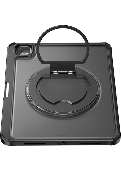 iPad Pro 11 2024 MK-007 Combo Pro Kalem Bölmeli Klavyeli Standlı Kılıf Siyah fiyatları