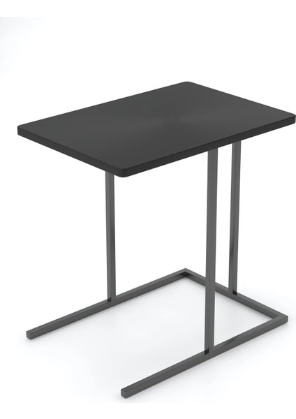 Yan Sehpa Dekoratif Metal Ayaklı Siyah Ahşap Tablalı Koltuk Yanı Çok Amaçlı Mutfak Düzenleyici fiyatları