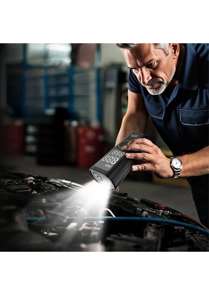 Go Des GD-B638 LED Işıklı Araç Hava Kompresörü ve Powerbank Özellikli 12V Siyah indirimleri