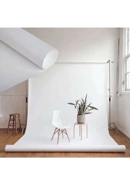 Ürün Çekim Fonu Beyaz 160X200 cm - Profesyonel Arka Plan - Stüdyo Çekim Arka Plan