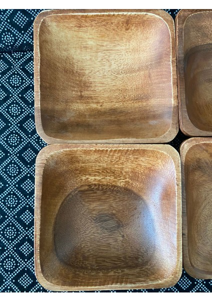 4'lü Akasya Ağacından Çerezlik Sunumluk Büyük Boy fırsatları