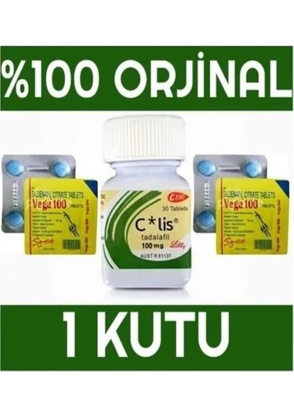 Erkeklere ÖZEL_CIALİS100MG_30_TABLET_8_TABLET_VEGA_HEDİYE Orj
