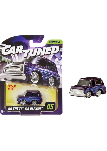 Cartuned S3 1969 Chevy K5 Blazer - Mor Lowrider Araba ICT526704