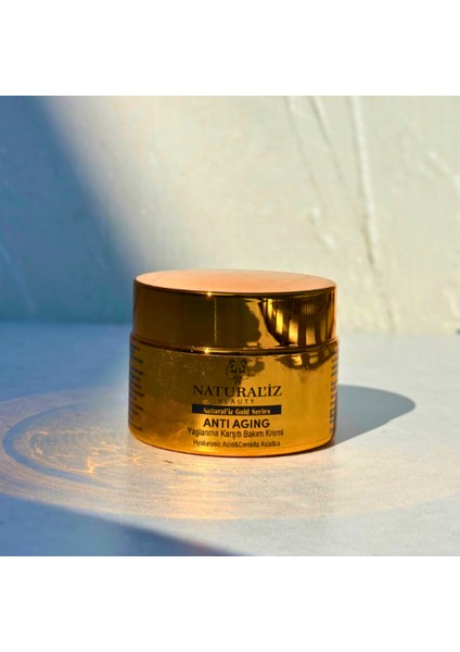 Naturaliz Beauty Antiaging Yaşlanma Karşıtı Bakım Kremi Acetyl Haxapeptide-8 + Hyaluronic Acid + Centella Asiatica
