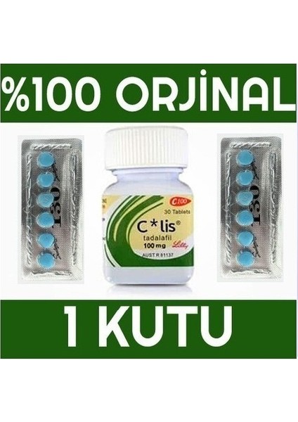 Erkeklere ÖZEL_CIALİS100MG_30_TABLET_12_TABLET_VEGA_HEDİYE Orj