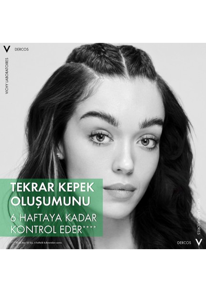 Vichy Dercos Anti-Dandruff Kuru Saçlar Için Kepek Karşıtı Bakım Şampuanı Refill 390 ml