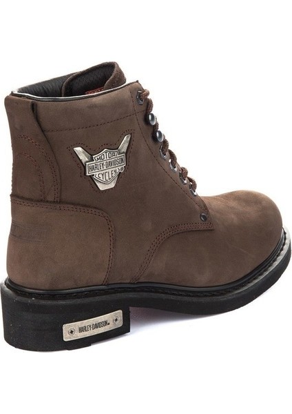 Gibson Erkek Bot Dark Brown - Crazy Deri fiyatları