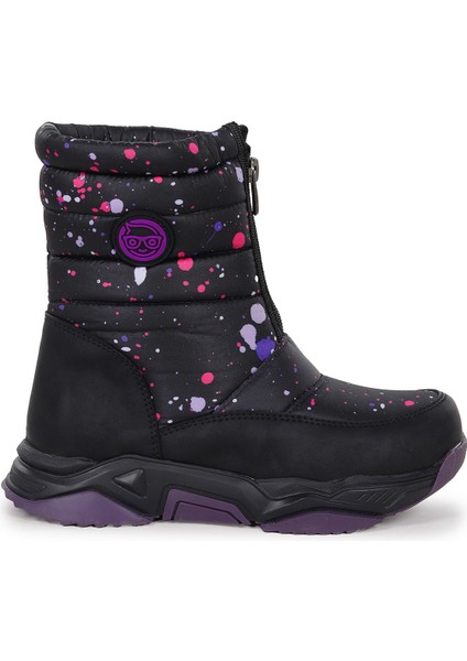 Mars Fermuarlı Kız Çocuk Kar Botu