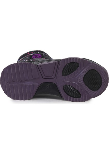 Mars Fermuarlı Kız Çocuk Kar Botu