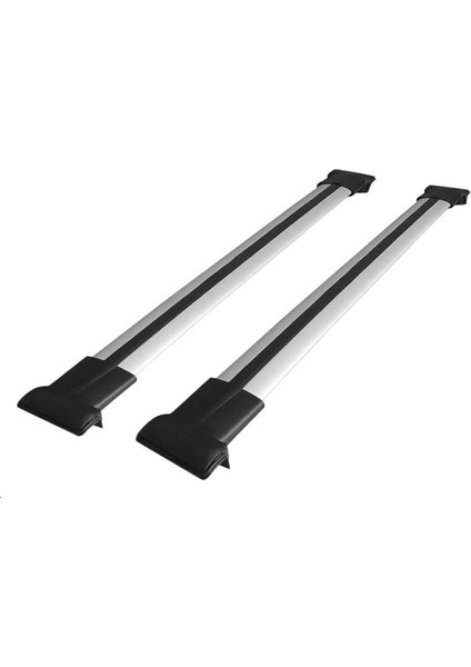 Mercedes C Serisi Wagon S204 (2008-2014) Için Tavan Barı , Araca Özel Portbagaj Taşıma Barları - 2li Bar - Gri