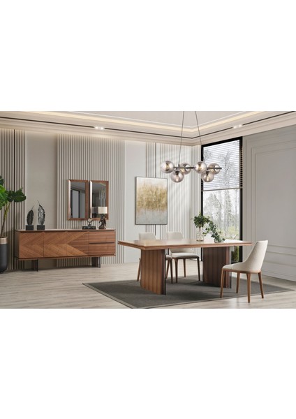 Rustic Yemek Odası Takımı